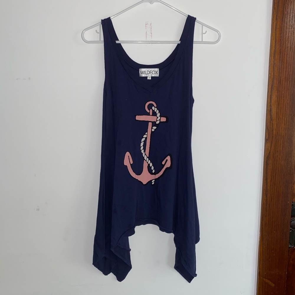 Wildfox anchor tank top